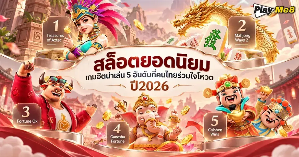 สล็อตยอดนิยม